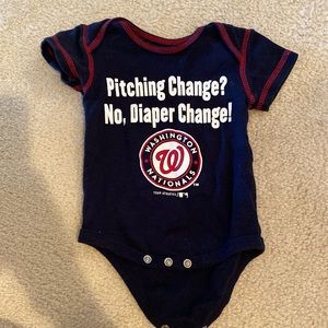 0-3 mo Washington Nationals Onesie
